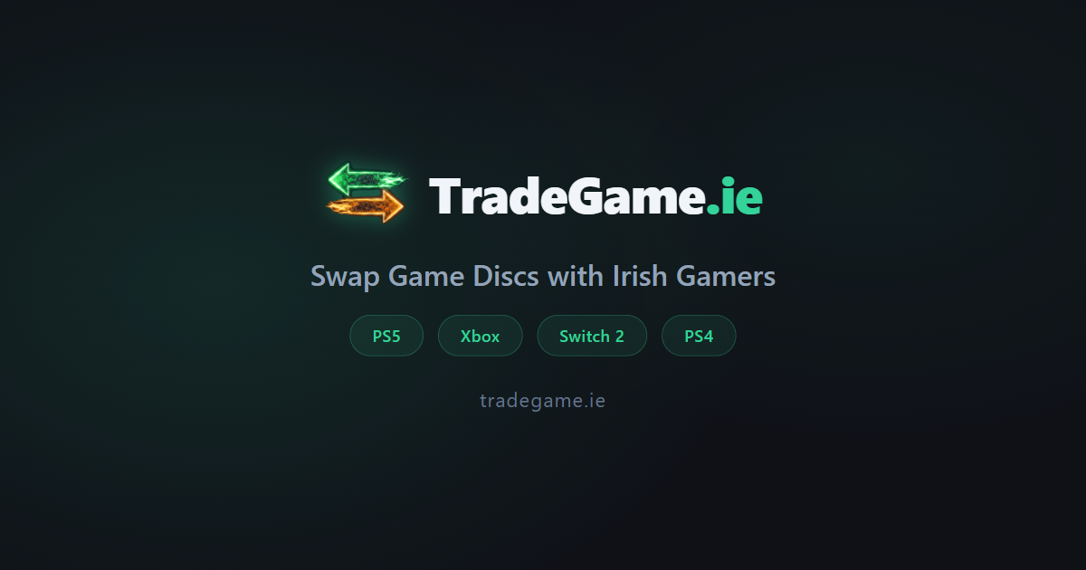 Ie Game TradeGame.ie — Swap Game Discs with Irish Gamers Free